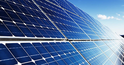 Solar Cell Farm Power Plant Eco Technology
